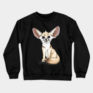 Fennec fox Crewneck Sweatshirt